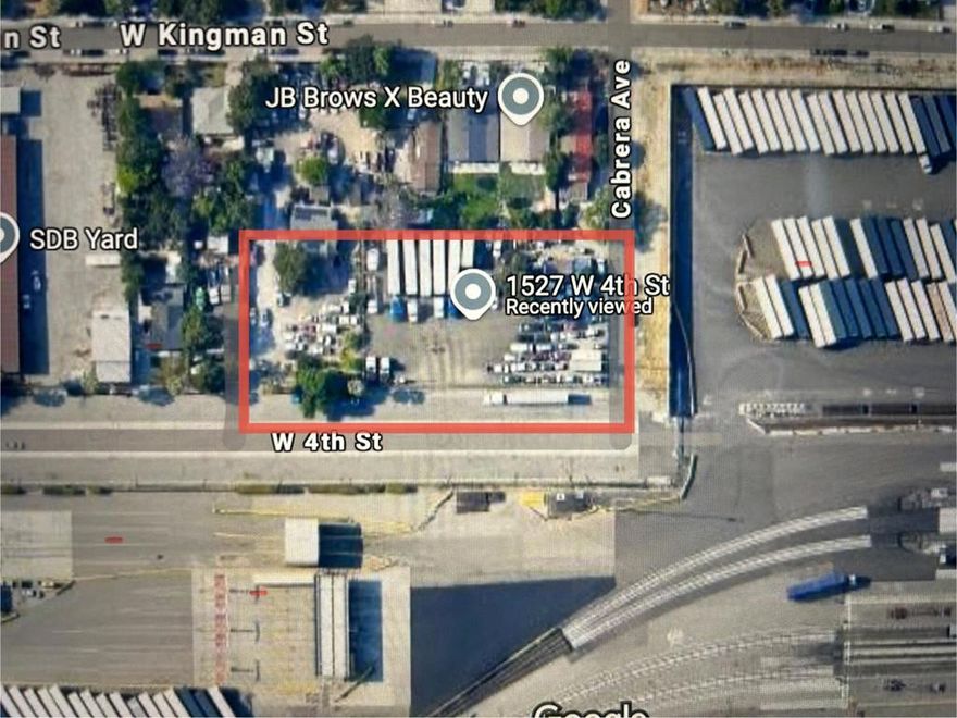 Prime Commercial Corner Lot Available in San Bernardino! Situated near major industrial zones, this vacant lot offers excellent visibility and accessibility. Perfect for businesses looking to capitalize on a strategic location. Don't miss out on this incredible opportunity!Front street is High Capacity Truck Route.
