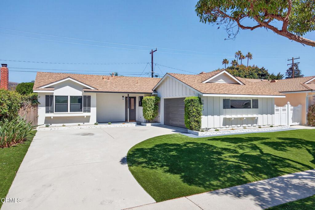 Welcome to this stylishly renovated 3-bedroom, 2-bathroom home located in the heart of Ventura, California. This coastal gem features dual-pane windows, high-end laminate flooring throughout, recessed lighting, and a fully modernized kitchen with quartz countertops and brand-new cabinetry. Both bathrooms have been tastefully remodeled with contemporary finishes and quality craftsmanship.Enjoy the convenience of an attached garage and low-maintenance landscaping with artificial turf in both the front and back yards--perfect for relaxing or entertaining. Situated near Buena High School, Balboa Middle School, and Mound Elementary, this home offers excellent access to top-rated schools. Just minutes from Ventura's beautiful beaches, parks, and vibrant downtown, this property combines comfort, style, and location for the ideal California lifestyle.