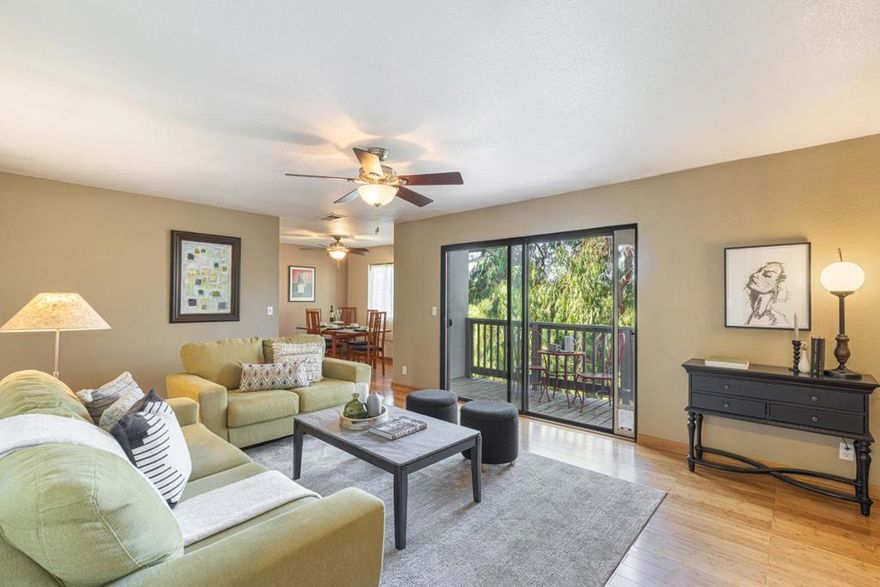 Peaceful upper-level condo in Benicia Highlands with greenbelt views and abundant natural light. Features bamboo laminate flooring, remodeled kitchen with stone countertops, in-unit laundry, private balcony, and dedicated carport plus guest parking. Community amenities include pool, playground, and mature landscaping. Minutes from Benicias historic downtown, SF ferry, and wine country. May qualify for down payment and closing cost assistance from federal (FHA, VA, potential $20K grants), state (CalHFA MyHome, ZIP, Dream For All), county/city (Solano Home Assist, teacher grants), and nonprofit programs (NACA, Habitat, HUD agencies). Many programs are stackable and tailored to first-time buyers, educators, and veterans. Homebuyer education may be required. Ideal for buyers seeking affordability, charm, and access to Bay Area culture.