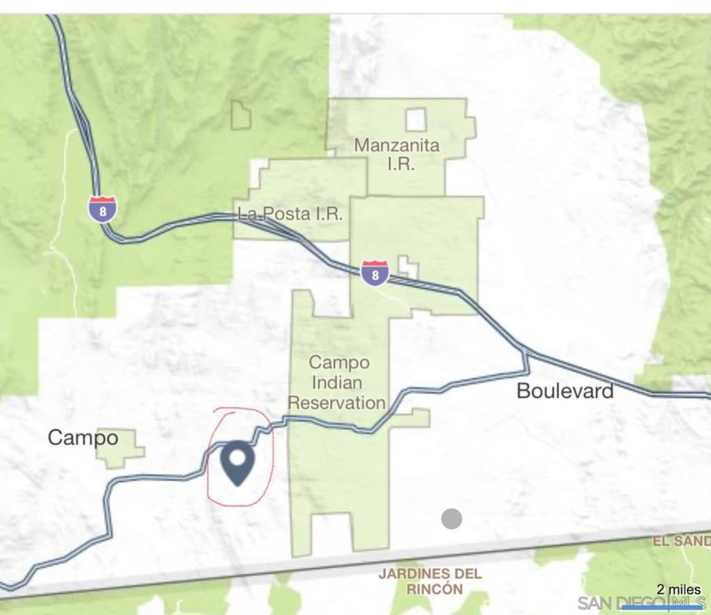 Endless Potential in Campo, Discover the possibilities with this conveniently located parcel just off a maintained road, with power lines nearby for easy access to utilities. Only 3 minutes from Highway 94, 20 minutes to Interstate 8, and 15 minutes to beautiful Lake Morena Park, this location offers the perfect balance of seclusion and accessibility. Whether you’re looking to build your dream home, create a weekend retreat, or invest for the future, this property delivers a rare opportunity in a peaceful rural setting.