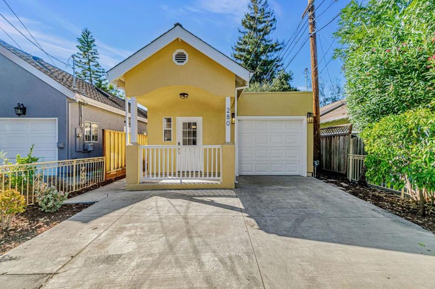 Welcome to 280 College Avenue in the heart of Mountain View, where comfort meets prime Silicon Valley living. This thoughtfully maintained home offers a bright open floor plan with seamless flow between the living, dining, and kitchen areas, creating the perfect setting for everyday living and entertaining. Plentiful windows invite natural light to fill the space, highlighting warm finishes and tasteful design throughout. Step outside to a private yard designed for relaxation and gathering with friends or family. The location offers unmatched convenience, just minutes from vibrant Castro Street, Caltrain, local parks, and top tech campuses. Whether you are enjoying the home interior or taking advantage of the location, 280 College Avenue is an exceptional opportunity to own in one of Mountain Views most desirable neighborhoods.