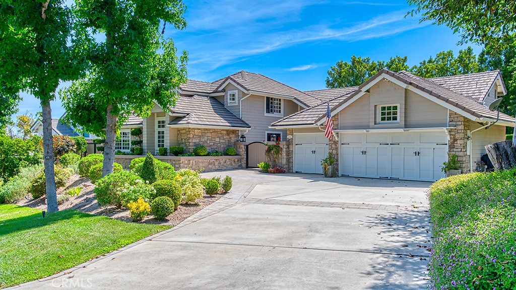 Don't miss the opportunity to make this beautiful custom single-level home on a 14,000 sq. ft. cul-de-sac lot yours! Offering 3 bedrooms plus an office (can be converted into a 4th bedroom) and 2nd-level bonus room, this home boasts a spacious and bright open-concept floor plan. Entering the home, you are met with vaulted ceilings that adorn the formal living room and dining room. The gourmet kitchen that opens to the family room makes a great space for social gatherings. Relax in the expansive Primary Suite that features a spa-like bath with dual sink vanities, an in-ground tub and walk-in glass shower. Two additional secondary bedrooms, two full baths, a half bath, and 3-car garage complete this fantastic home. Step outside into the backyard where you can enjoy the CA breeze all year long. Featuring a huge grass lawn, BBQ center, stone wall and beautiful landscaping for privacy, you'll love all this home has to offer. Experience the best of Coto de Caza, where premier living meets award-winning schools, a world-class Golf & Racquet Club, scenic sports parks, and easy access to hiking, biking, and equestrian trails. No Mello roos=low tax rate.