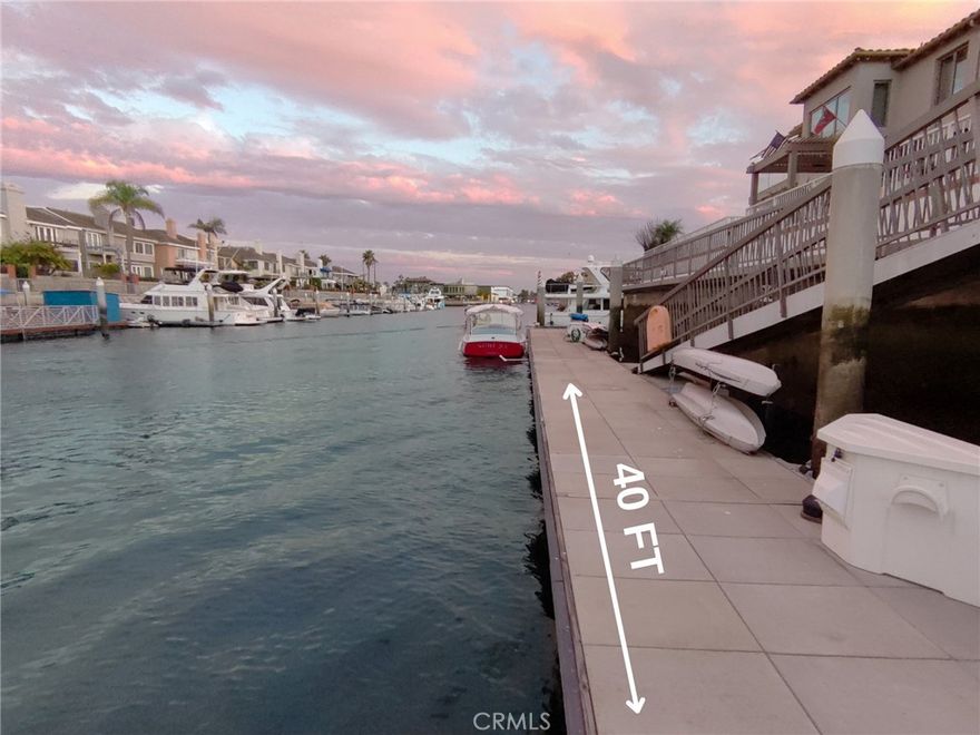 Experience the pinnacle of coastal living in this beautifully appointed 4-bedroom, 3.75-bath residence, ideally located in the highly coveted Regatta section of Spinnaker Bay. Designed with comfort and accessibility in mind, this home features a 1st floor bedroom and ¾ bathroom, making it perfect for guests or multi-generational living.  Enjoy the convenience of a 40-FOOT DEEDED BOAT SLIP directly in front of your home, where you can watch boats drift by while taking in the stunning water views. From the moment you arrive, a meticulously landscaped entry and private elevator set the tone for effortless elegance. Inside, this bright and airy layout features soaring ceilings, refined crown molding in the master suite and main living areas, and expansive windows that flood the space with natural light. The gourmet kitchen is a chef’s dream, equipped with a 6-burner Viking range, built-in refrigerator and dishwasher, and sleek granite countertops—perfect for both everyday living and entertaining. The open floor plan seamlessly flows into the spacious living area, creating the ideal space for hosting friends and family. Step outside to your private waterfront patio, featuring a built-in BBQ, where the serene views and the gentle rhythm of the water create an ideal setting for both relaxation and entertaining. Just beyond your doorstep, discover all that this vibrant community has to offer. Local dining is just a relaxing Duffy ride away, with a wealth of entertainment and shopping options close at hand—including the popular 2nd & PCH, which offers stylish boutiques and eateries such as A PCH, and the scenic waterfront ambiance of Ola. Convenient markets like Gelson’s and Whole Foods Market are also nearby. Continue on to beloved local favorites like Schooner or Later and Boathouse for even more coastal charm. Indulge in fresh produce and artisanal goods at the Farmers Market in Marine Stadium, catch a live performance at the summer band concerts, or get excited for the upcoming Olympics, where thrilling water sports will take place at Marine Stadium. Don’t miss this rare opportunity to live in one of the area’s most sought-after waterfront communities—where luxury, comfort, and coastal charm come together seamlessly.