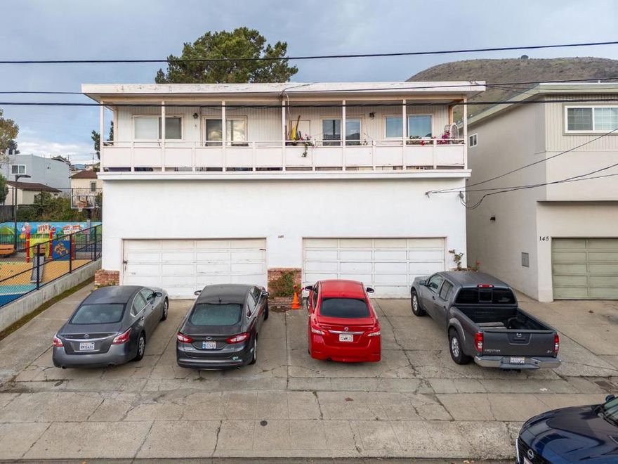 Conveniently located near a wealth of amenities, this property is less than a mile from the vibrant shops and restaurants of Downtown South San Francisco on Grand Avenue, the Costco Business Center, and the heart of the biotechnology industry. Known as the birthplace of biotech, this area is home to over 250 companies and 12 million square feet of dedicated biotech space. For those outside the biotech field, the property also offers easy access to the 101 Freeway, ensuring a quick and seamless commute. This area in South San Francisco is experiencing significant growth, with several new multi-residential developments enhancing the neighborhood's appeal. This fully rented fourplex presents a solid investment opportunity with strong income potential and promising appreciation over time. Each of the four units features 2 bedrooms and 1 bathroom. The lower units include private back patios, while the upper units offer front-facing balconies. Adjacent to the property is Gardiner Park, complete with a playground and a small basketball court -- an ideal feature for families and tenants seeking nearby recreational spaces. Don't miss out on this rare chance to invest in one of South San Francisco's most dynamic and rapidly growing areas!