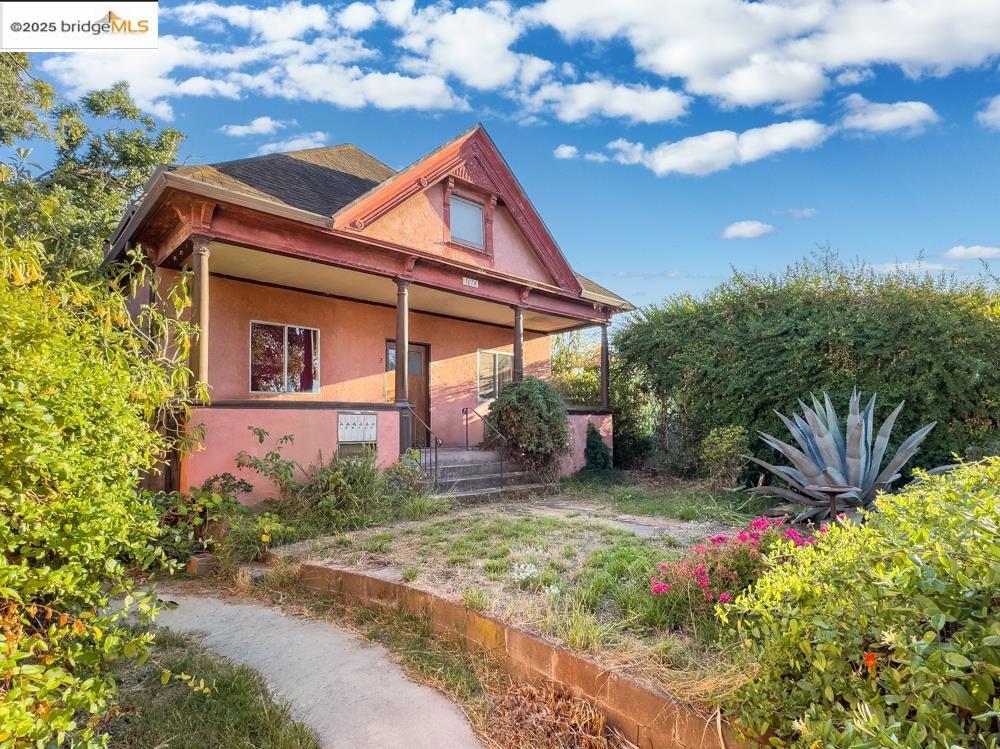 The Pinza Group is pleased to present 1614 Russell Street in Berkeley, CA, a unique value-add opportunity featuring three separate buildings comprised of five total units, including two 2-bedroom/1-bath units and three 1-bedroom/1-bath units, all set on a spacious 6,992 SF lot. One unit was a church that may be converted to residential and the other 2bd is a two story cottage which can rent for a premium once renovated. This fully vacant property offers an excellent chance for renovation and renting at market rate rents. The property also sits on a large lot with enough open space to likely add at least one ADU. Zoned for commercial use and situated in a prime South Berkeley location, this property is conveniently close to popular restaurants, cafes, public transportation, parks, and shopping options.