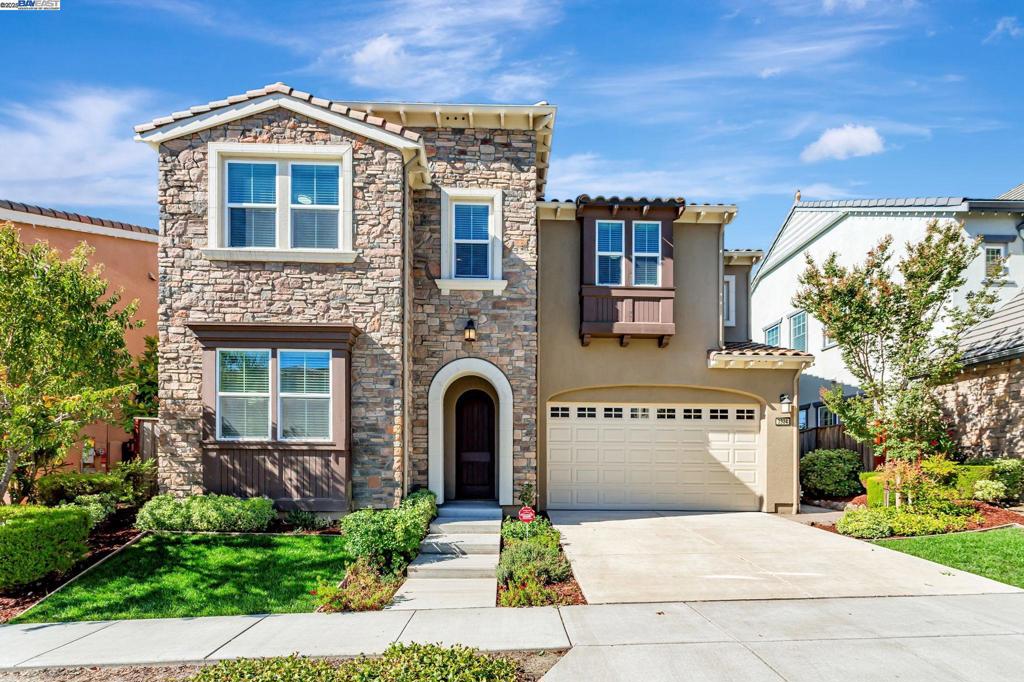 Elegant Upgraded Home in Desirable Avanti Heights at Gale Ranch Welcome to 3324 Ironwood Drive—a rarely available, upgraded NorthEast-facing luxurious 4-bed, 4-bath Toll Brothers home with 3,243 sq. ft. An expansive open-concept layout featuring brand-new flooring. A stunning chandelier at the staircase and a matching dining room fixture add elegance. A spacious great room includes a gas fireplace, built-in media niche, and large windows offering abundant natural light. Pristine kitchen has upgraded granite countertops, a large island with breakfast bar seating, and a huge walk-in pantry. A desirable ground-floor bedroom with full bath offers versatility for guests or multi-generational living. Upstairs, the expansive primary suite showcases breathtaking premium lot views of the distant hills, a spa-like bath, dual vanities, and a glass-enclosed shower. A spacious loft provides the flexibility to serve as a media room or a potential fifth bedroom. Brand new carpet throughout. Also includes upstairs laundry room, two-car garage, tankless water heater, and water softener. The recently redesigned backyard offers a cozy and private outdoor retreat. With low-maintenance landscaping and easy access to highways and City Center Bishop Ranch. Don’t miss this rare opportunity!