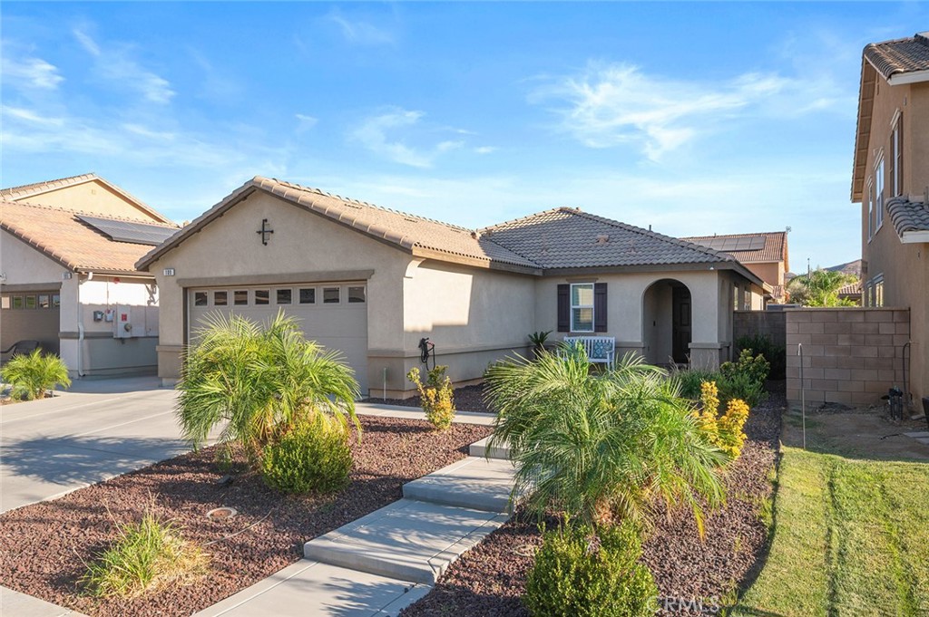 TURNKEY | CUL-DE-SAC | PRIME LOCATION
This turnkey home offers 1,848 sq ft of living space with 3 bedrooms and 2 bathrooms, set on a 5,227 sq ft lot in a quiet cul-de-sac. Spacious living areas, a private backyard with covered patio, and a convenient Perris location close to schools, shopping, dining, and freeways make this a true gem ready to welcome its new owners.
LIVING AREA:
From the moment you step inside, you’re greeted with a bright and open layout featuring modern finishes throughout. The inviting living spaces flow seamlessly, creating the perfect setting for relaxing with family or entertaining friends.
KITCHEN & DINING:
The well-appointed kitchen offers ample cabinetry and counter space, making everyday meals or hosting gatherings a breeze. A natural flow into the dining area ensures a warm and functional space for family and guests alike.
BEDROOMS & BATHS:
This home features 3 spacious bedrooms and 2 full baths designed with both comfort and practicality in mind. The primary suite serves as a peaceful retreat, complete with its own private bath.
OUTDOOR LIVING:
Step outside to your private backyard with plenty of room to relax, garden, or entertain. The covered patio provides the perfect shaded retreat for outdoor dining or summer barbecues, while low-maintenance landscaping and an attached garage make ownership a breeze.
LOCATION:
Ideally situated near schools, shopping, dining, and with easy freeway access to the 215, this home is perfect for commuters and families alike.
CERTIFIED PRE-OWNED HOME™:
Buy with confidence! This home has been thoroughly pre-inspected by a licensed home and termite inspector, and before you purchase, you’ll receive both detailed inspection reports. BONUS: The seller is offering a premium 12-month Home Warranty for added peace of mind.