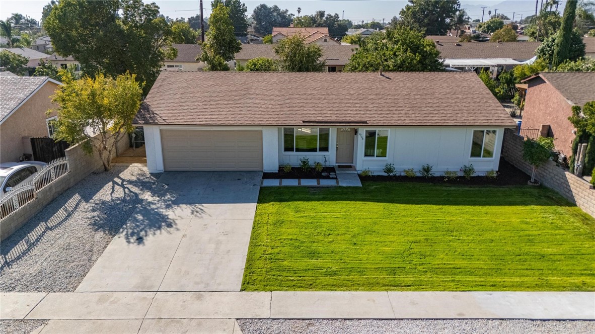 Welcome to this inviting single-story home in Fontana, offering 4 bedrooms and 2 bathrooms designed with comfort and functionality in mind. Step inside to find a spacious living area filled with natural light, seamlessly connected to the dining and kitchen spaces—perfect for everyday living and entertaining. This residence has been thoughtfully updated with a new roof, new flooring, new windows, and a brand-new kitchen, giving you the feel of “all new” without the price tag. The single-level layout makes it accessible and family-friendly, while the private backyard provides room for gatherings, gardening, or simply relaxing outdoors. Conveniently located near shopping, dining, parks, and commuter-friendly freeways, this home combines modern updates with the warmth of a true neighborhood feel. In the highly desirable 92336 zip code of Fontana, this home offers low taxes, no HOA and no solar payments. Don’t miss your chance—schedule a showing today and make this beauty yours!