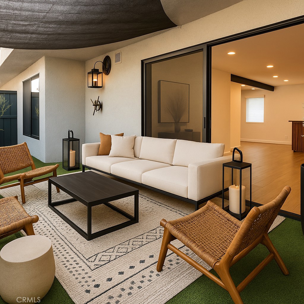 Discover style and comfort in this beautifully updated one-bedroom, one-bath condo featuring a remodeled full kitchen, spacious living area, expansive bedroom with large walk-in closet, new HVAC and in-unit washer and dryer. The expansive private patio is perfect for relaxing or entertaining. It is a serene retreat while still being just moments from all that Studio City has to offer. Enjoy the abundant natural light, and a layout that lives large in a small pet friendly HOA with earthquake insurance, good maintenance and gated two car tandem parking already wired for your EV. Just one block from The Shops at Sportsmen’s Lodge, across from the walk along the River and in close proximity to Ventura Blvd's dining and shops, this condo is an ideal urban haven. Don’t miss this incredible opportunity to live in a peaceful, spacious, and stylish home in one of LA’s most sought-after neighborhoods.