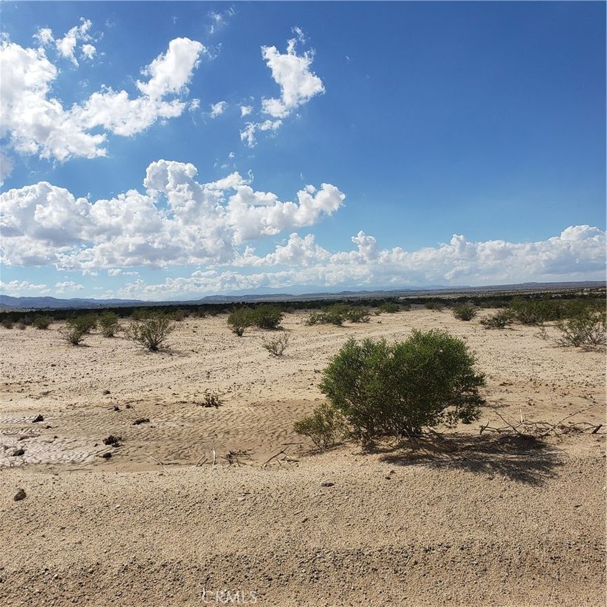 Discover a prime opportunity to own a piece of the serene California desert. This beautiful 1.25-acre lot in Wonder Valley offers the perfect canvas for your dream home, vacation getaway, or creative retreat. With stunning panoramic views and the iconic desert landscape all around, you'll be captivated by the sunrises and sunsets.



This lot provides the perfect balance of peaceful seclusion and convenient proximity to local amenities. It's located near the Tortoise Rock Casino, the Twentynine Palms Airport, and the Marine Corps Air Ground Combat Center, making it a desirable spot for residents and visitors alike. Whether you're an artist seeking inspiration, an adventurer ready to explore Joshua Tree National Park, or someone looking to build a tranquil escape, this is a unique and compelling opportunity.

Don't miss your chance to own this special piece of the high desert. This is relatively flat usable land.