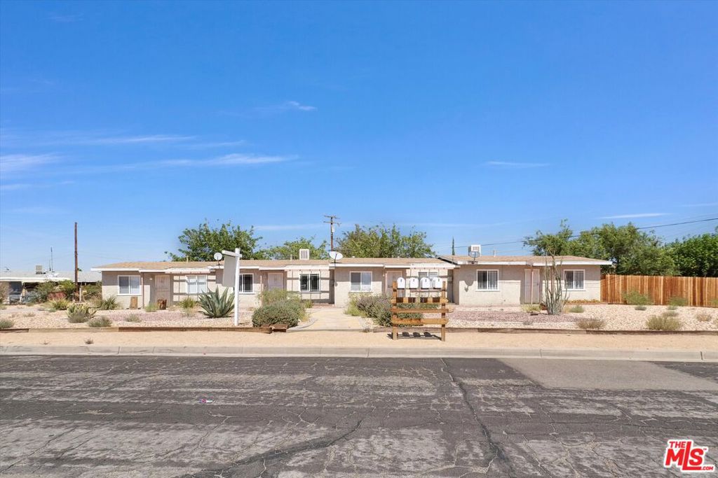 Great Investment Opportunity! Welcome to 16340 Villa Drive, a fully renovated four-unit investment property located in the heart of Victorville. This rare opportunity offers four 1-bedroom, 1-bath units, each thoughtfully updated with modern finishes and ready to generate strong rental income. Property Highlights- Lot Size: Approximately 12,000 sq. ft.- Units: 4 (each 1 bed / 1 bath)- Renovations: New vinyl plank flooring throughout, modern finishes, and fresh updates across all units- Appliances: All appliances included in every unit- Parking & Storage: Each unit includes its own garage for added tenant convenience. Current Rents: Each unit rents for $1,150/month- Occupancy: 1 unit currently rented at $1,150, 3 units vacant and ready to leaseI. Investment Potential- Gross Scheduled Income (GSI): $55,200 annually (at full occupancy)- Immediate Upside: Lease the three vacant units at market rent to maximize returns- Turnkey Renovations: All major updates completed, minimizing upfront costs. Location -Conveniently located near shopping centers, schools, parks, and commuter routes. This property offers easy access for tenants and long-term growth for investors in the rapidly developing Victorville rental market. Please call me for a private showing.