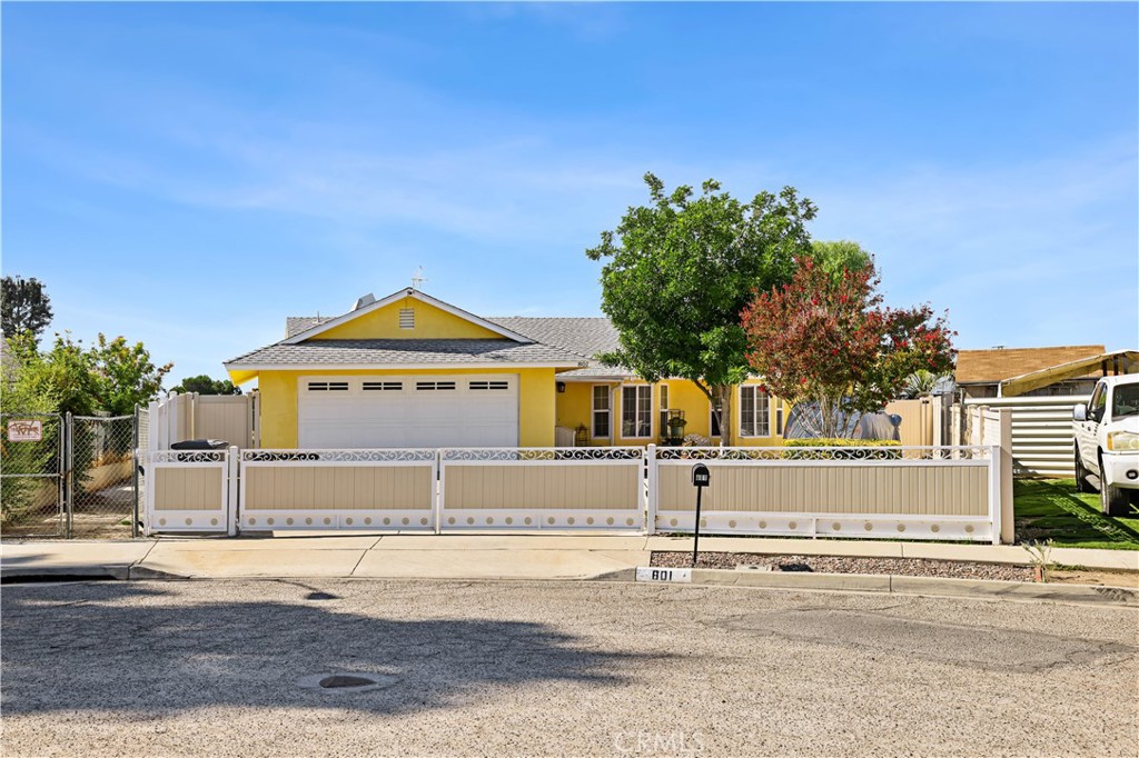 Beautiful Updated Turnkey Single-Story Home with ADU! This charming single-story home offers comfort, upgrades, and income potential in a wonderful neighborhood. Step inside to an open-concept living and dining area with warm neutral tones, tile flooring, and plenty of natural light. The spacious, updated kitchen features granite countertops, abundant cabinet space, and a convenient eat-at bar—ideal for casual dining or entertaining. The main home includes spacious guest bedrooms with a remodeled full bath, plus a private master suite with a walk-in shower, walk-in closet, and plenty of natural light. Adding incredible value, the property includes a 1 bedroom, 1 bath ADU—perfect for extended family, a private guest space, or rental income to help offset your mortgage. Enjoy one of the largest, most private backyards in the area, complete with a covered patio, new vinyl fencing, and plenty of space to relax or entertain. Additional features include RV parking and numerous upgrades throughout both the main home and ADU. This move-in ready home combines lifestyle, flexibility, and future financial benefits—an excellent opportunity!