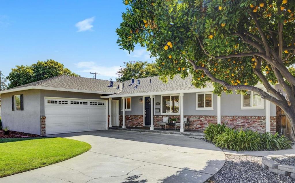 Perfectly situated in the highly desirable Hamann Park neighborhood adjacent to Campbell in West San Jose, this stylish 3-bedroom, 1.5-bathroom single-story home offers easy access to Santana Row, Downtown Campbell, Valley Fair, top-rated schools, and major commute routes. With over 1,270Sq.Ft. of well-designed living space on a generous 7,840Sq.Ft lot, this home features an open and light-filled layout. Enter into a sunlit living area w/ a fireplace and a formal dining space. The spacious kitchen includes freshly painted cabinetry, ample countertop space, a cozy breakfast nook & convenient access to the laundry room w/ washer, dryer, and powder room. All 3 bdrms are generously sized, complemented by an updated, spa-inspired bath w /a contemporary shower-over-tub design. Features refinished hardwood floors, freshly painted interior, dual-pane windows, ceiling fans & attached 2-car grg. Outside, the beautifully landscaped retreat with a patio area, lush lawn, fruit trees, and a built-in BBQ area creating the perfect setting for outdoor living. Ideally located, this home is just minutes from Santana Row, Downtown Campbell, Valley Fair Mall, the Pruneyard, San Tomas Expressway & HWY17/85/280. With its inviting layout & prime location, this home is designed for living at its best.