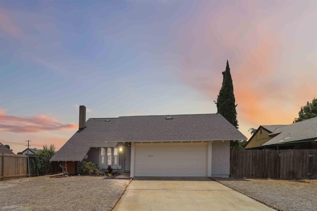 Welcome to this updated single-story home in one of Lakeside’s most inviting neighborhoods. Inside, vaulted ceilings and natural light create an open, welcoming atmosphere. The kitchen is thoughtfully designed with a large center island, stainless steel appliances, and an open layout that makes cooking and entertaining a breeze. This home is MOVE-IN READY, with a stainless steel refrigerator, stove, dishwasher, washer and dryer, a second garage refrigerator (ideal for drinks or extra freezer storage), a mounted 75-inch smart TV, and exterior security cameras with a dedicated TV monitor—ALL INCLUDED! With a new roof, upgraded HVAC system, dual-pane windows, and 19 fully paid solar panels, you can enjoy comfort/cool and peace of mind from day one. Step outside and you’ll find a fully fenced backyard with a spacious patio and extended side yard—the back yard is a blank canvas… ready for a play area, garden or even the pool you’ve been dreaming of. Conveniently located near shopping, schools, parks, and major commuter routes, this home offers the perfect blend of comfort and accessibility. Welcome to a home that offers more than just space—it offers comfort, smart upgrades, and flexibility for whatever season of life you’re in. Whether you’re upsizing, rightsizing, or buying your first home, this property offers a great foundation, and thoughtful improvements.