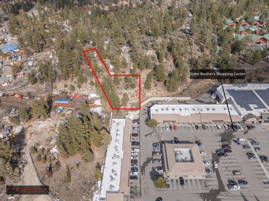 Pre-Approved for R-4 Multi-Family Residential Zoning (Workforce Housing)!!  This remarkable 2.53-acre undeveloped property boasts stunning views and is conveniently located behind the Stater Bros. shopping center, directly across from the Castle Glen entrance on Starvation Flats. Recently reviewed by the City of Big Bear Lake, it has been identified as a promising site for a new housing project! The offering includes plans for 56 units in a variety of modern, mountain-style apartment configurations, along with a recreation center, administrative center, guest parking, and snow removal storage. The list price encompasses architectural renderings, surveys, a letter from the City Planner, and maps. Also the option to build four custom homes. These two parcels provide a fantastic blend of wooded land and native boulders, featuring untouched foliage and high rolling hills that frame panoramic views of the lake, forest, and blue skies! Although currently off-grid, utilities are conveniently located nearby. This is truly a builder's dream, featuring multilevel graded areas, a mix of slopes, and flat land.