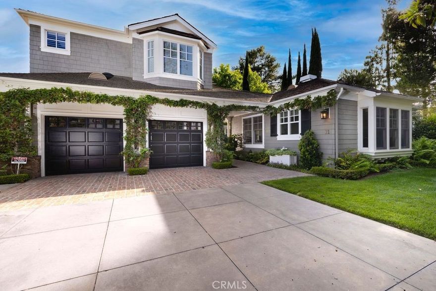 Fantastic customized and expanded Stoneybrook Plan 2 in guard-gated community of One Ford Road. Four bedrooms are in the main house and in addition a separate casita with bedroom/bath, sitting room and efficiency kitchen. Located on a large lot in a cul-de-sac the customized outdoor grounds are perfect for outdoor entertaining with a fireplace, built-in barbecue, pool and spa. Completed with the finest materials including Richard Marshall Olde Board flooring, bead board ceilings, top of the line appliances, Carrara marble counter tops, Dutch door, crown molding and much more. Located in a highly desirable community with fantastic amenities such as a 3,000 square foot fitness center, outdoor basketball court, putting greens, pools, a tot lot, greenbelts and clubhouse.