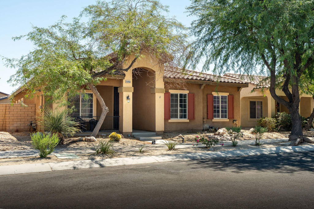 : Welcome to this beautifully maintained 3-bedroom, 2-bathroom home ideally situated in the heart of Cathedral City. Centrally located just minutes from world-class golf courses, vibrant entertainment venues, premier restaurants, and top casinos, this home offers the perfect blend of comfort and convenience. Step inside to discover a bright, open-concept living space ideal for entertaining or relaxing with family. The well-designed layout includes a versatile flex room that can easily be transformed into a home office, media room, or a fourth bedroom to suit your needs. The home also boasts a large, fully enclosed backyard--perfect for outdoor living, pets, or even a future pool. Whether you're seeking a full-time residence, seasonal retreat, or investment property, this home truly has it all. Don't miss your chance to own a piece of the desert lifestyle!
