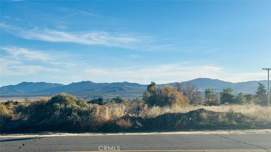 Great Location! Great Location!  18.6 acres .Corner of two paved roads Bahrman and Mitchell.
Huge price reduction from $680,000 to $ 400,000. 
This property is adjacent to the town of Anza and close to the local public schools, restaurants, market, Dollar general store and the Casino.
Close drives to Temecula 35 miles, Palm Springs and Palm desert approximately 35 miles, Idylwild 16 miles. Los Angeles, San Diego and Anaheim are about 1.5 hours drive. Electricity on street. The property was approved for a tentative parcel map (Tract Map 34523) by the county which has since expired. The expired plans, topographic maps, soil and percolation reports are available for a buyer to pursue with the city if needed. Abandoned structure and well on property to be explored by the buyer. With Anza valley rapidly growing, this property has tremendous potential for commercial or residential development and would be an excellent investment.
Attach the photos and video