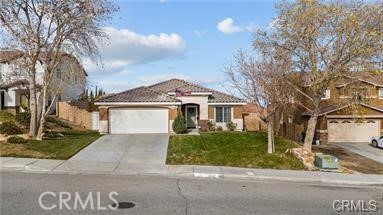 Situated in the charming city of Palmdale, this turnkey residence presents an ideal living space with its 3 bedrooms and 2 bathrooms, thoughtfully designed with a split bedroom floor plan for enhanced privacy. As you step inside, the interior welcomes you with the warmth of laminate flooring, creating a cozy and modern ambiance throughout the home. One of the standout features of this property is the recent addition of brand new AC units, ensuring optimal comfort and efficiency for the residents. Whether it's a warm summer day or a cool winter night, you can rely on the state-of-the-art air conditioning to maintain an ideal indoor climate. The architectural integrity of the house is further complemented by a durable tile roof, not only adding to the aesthetic appeal but also promising long-term resilience against the elements. This feature speaks to the quality and meticulous construction of the home, providing a sense of security and peace of mind for the homeowners. In the first exit of Palmdale, this turnkey gem seamlessly combines modern comforts with a thoughtful layout, offering a welcoming sanctuary for those seeking a residence that encapsulates both style and practicality.