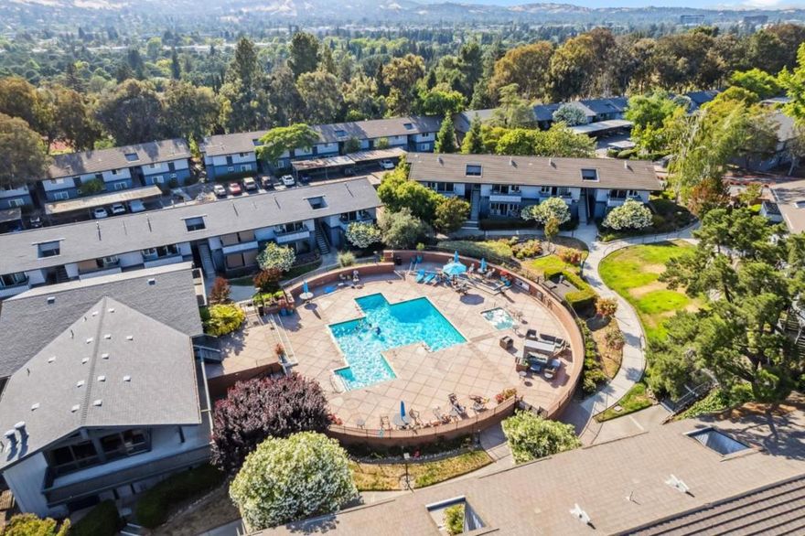 Enjoy the Walnut Creek lifestyle in this Rarely Available Club Villas Ground Floor End Unit! Walk into your spacious, open living room with sturdy engineered wood floors, fresh interior paint and thoughtful updates throughout. Create gourmet meals in your open kitchen with granite counters and stainless steel appliances, then head out to your sunny outdoor patio with your choice sip or a good book. The Master Suite includes a generous walk-through closet leading to a bright ensuite bath. In-unit laundry, assigned parking with additional storage space just steps from the home, easy access to public transport and I-680, restaurants, parks and Downtown Walnut Creek. Convenient and private all at once. Welcome Home!