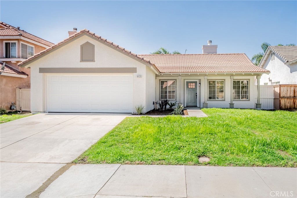 Welcome to your beautifully updated home in Moreno Valley! This inviting single-story residence offers the perfect blend of comfort, modern design, and convenience in one incredible package. Featuring 3 spacious bedrooms, 2 full bathrooms, and an attached 2-car garage. The home sits on a generous 5,227 sq. ft. lot. From the moment you arrive, you’ll notice the pride of ownership and the attention to detail that make this home truly move-in ready.
Step inside to a bright and open floor plan featuring a cozy fireplace in the living room, fresh interior paint, and numerous upgrades throughout. The home boasts new laminate flooring, new carpet in the bedrooms and recessed lighting for comfort and style. A new sliding glass door provides seamless access to the backyard, where you can enjoy outdoor living in a private setting.
The updated kitchen showcases new cabinets, sleek countertops, a stylish backsplash, and all-new stainless-steel appliances—perfect for both daily living and entertaining. Both bathrooms have been refreshed with painted cabinetry, new vanities, and upgraded countertops, creating a clean and modern look. The landscaping has been thoughtfully maintained, adding to the home’s excellent curb appeal.
Located in a desirable community, residents also enjoy access to wonderful HOA amenities including a pool, spa/hot tub, barbecue area, picnic area, playground, sports courts, fitness room, and clubhouse.
Conveniently close to schools, parks, shopping, and freeway access, this move-in ready home is an ideal choice for home buyers.