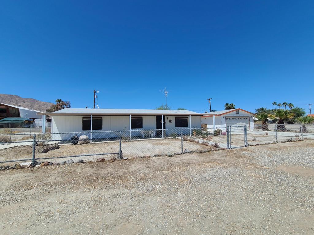 Come view this diamond in the rough manufactured home in Desert Shores. This property features 2 bed rooms, a den, 2 bathrooms, and an open kitchen. This one won't last, come view it as soon as you can!