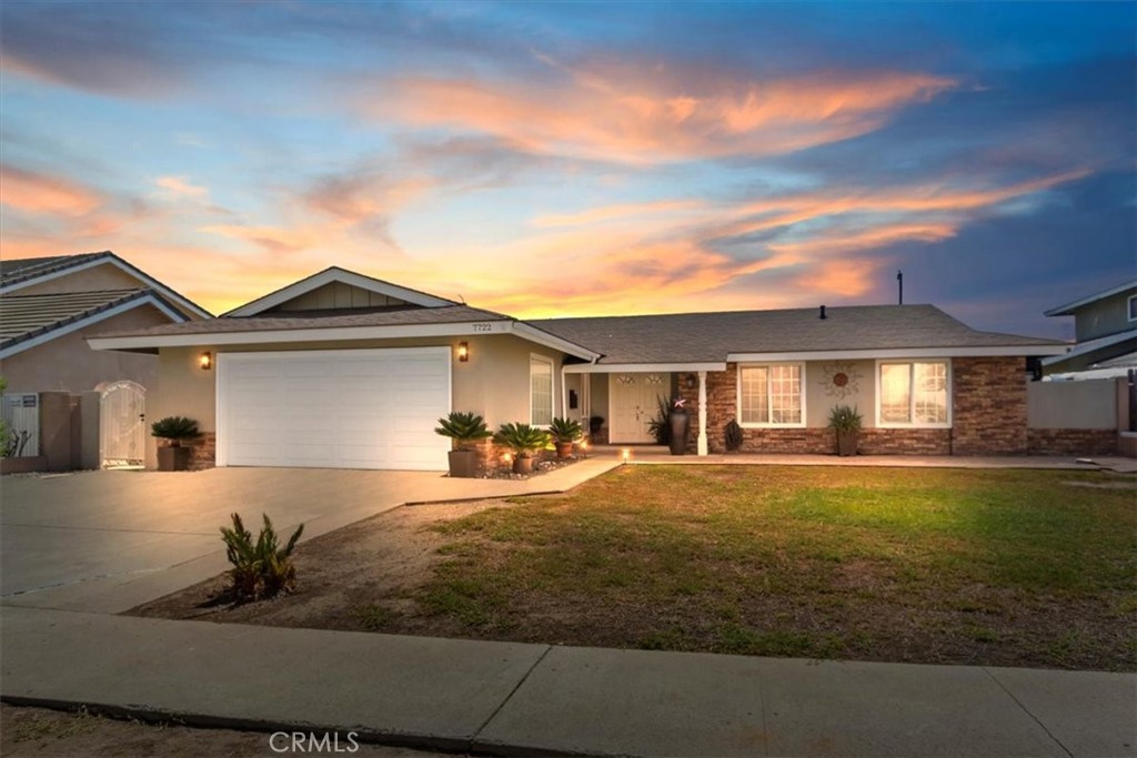 Beautifully remodeled single-story home on a spacious Buena Park lot! This 3-bedroom, 2-bath residence blends comfort, style, and functionality across approximately 1,550 sq ft of living space. A bright, open floor plan highlights a modern kitchen with granite countertops, a breakfast bar, and upgraded cabinetry, flowing seamlessly into the dining and living areas with wood-style flooring, recessed lighting, and energy-efficient double-pane windows. The spacious master suite offers a private retreat complete with a walk-in closet, while two additional bedrooms provide plenty of flexibility for family, guests, or a home office. A standout feature of this property is the expansive covered back patio, perfect for year-round outdoor dining, entertaining, or simply relaxing in the shade while enjoying the large backyard. Another rare convenience is the dual laundry setup—one laundry area is located inside the home for easy access, while the second is in the attached two-car garage, providing maximum flexibility.
Additional upgrades include central heating and air conditioning for year-round comfort, and the generous ~8,500 sq ft lot offers endless potential for gardening, play, or outdoor living. Ideally located near shopping, freeways, and Buena Park’s vibrant Koreatown, this home combines modern updates with everyday convenience—ready to welcome its next owners!