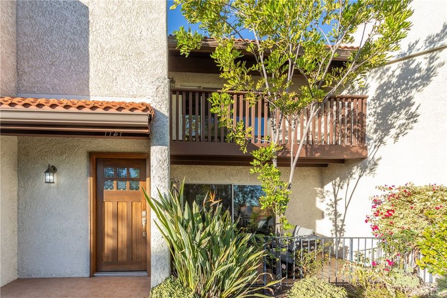 Welcome to a beautifully refreshed townhouse in the beloved Cabrini Villas community! This inviting residence combines comfort, privacy, and a serene setting with the best of Burbank living just minutes away. Perfect for anyone looking to settle into a peaceful retreat, this home offers an ideal blend of tranquility and convenience. The main level features an open and bright layout filled with natural light. A spacious living room with a fireplace overlooks city views, creating a warm gathering space for relaxing evenings or hosting friends and family. The dining area flows into a well planned kitchen with generous storage and an easy cooking layout. Upstairs you will find three comfortable bedrooms. The primary suite features a walk in closet, a private balcony, additional city light views, and its own bathroom. Each room offers a calm backdrop for rest, work, or creative projects. The attached two car garage includes a large bonus area that can be used as a guest room, gym, studio, or flexible workspace. It is a wonderful option for anyone in the arts or entertainment world who may want a quiet area to write, practice, or create. Cabrini Villas is known for its strong community and resort style amenities. Residents enjoy full time security, six lighted tennis courts, seven sparkling pools, pickleball courts, saunas, playgrounds, a clubhouse, and beautifully maintained grounds. Nature lovers will appreciate the short walk to Villa Cabrini Park, a peaceful local escape where sightings of deer are not uncommon. Dining, markets, and shopping are all close by at the Burbank Town Center and the surrounding area. This home offers an excellent opportunity for anyone looking for comfort, community, and a relaxed lifestyle in one of the most desirable locations in Burbank. Come experience why Cabrini Villas remains one of the most sought after neighborhoods in the area