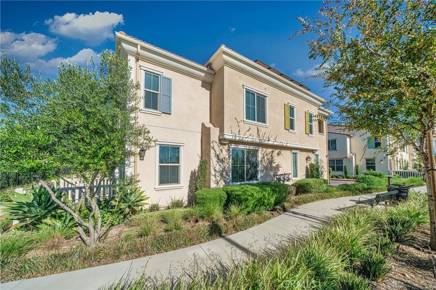 Paid-off solar! This beautiful 2021-built condo is located in a gated community featuring a swimming pool, spa, and excellent amenities. The home offers 3 bedrooms and 2.5 bathrooms, along with a charming front courtyard. The first floor features low-maintenance vinyl flooring, perfect for easy care. The primary suite is generously sized and includes its own private balcony. Don’t miss this fantastic opportunity!