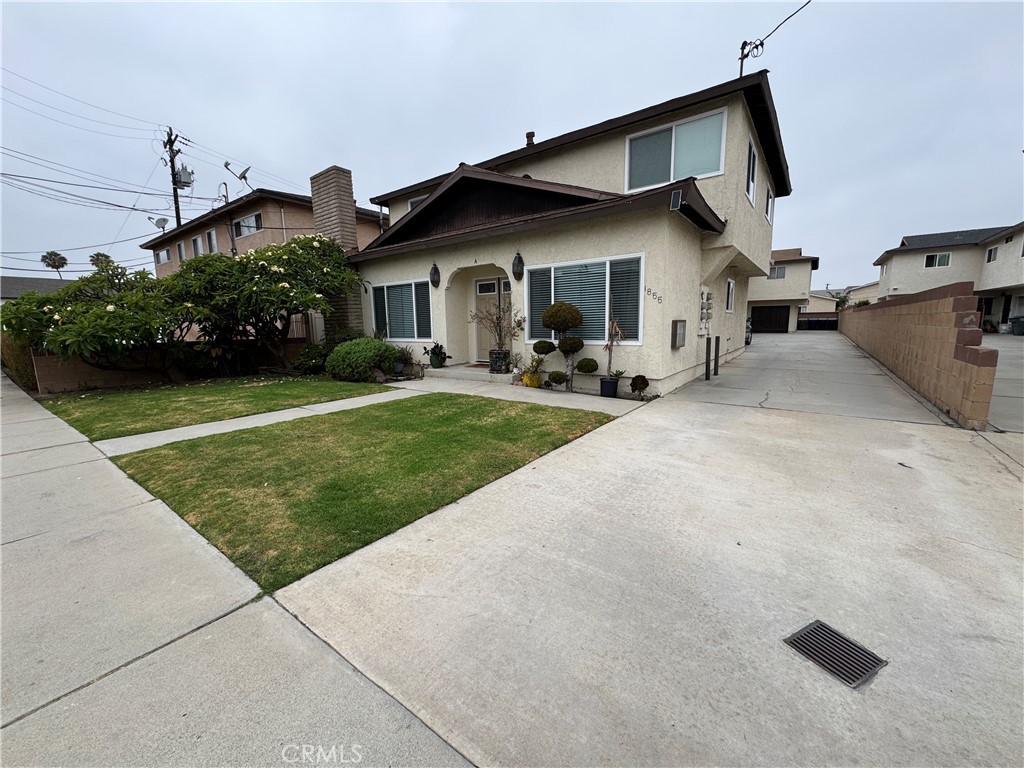 Beautifully renovated 3 bedroom with 2 1/2 bathroom owners unit in a small fourplex building ideally located close to everything: The Original Pan restaurant, Gardena City Hall, Gardena Police Department, the main Gardena Fire Station, US Bank, CVS Pharmacy, Tozai Plaza with its many restaurants, Pacific Square Shopping Center (Tokyo Central Market, IHOP, Meiji Pharmacy, Sea Empress restaurant, Pizza Machine, Akane Chaya and many other restaurants as well as specialty tea shops), Spoon House and so much more. This is truly a foodies paradise! All this and its freeway friendly to the 91, 110, 405 and 105.
Unit A offers direct access to the two car attached garage with laundry hookups and two automatic garage door openers are included. There is a large living room with a fireplace and new dual pane windows throughout as well as a rear sliding glass door at the back of the house next to the dining area.
The kitchen and all bathrooms have been upgraded with top quality cabinetry and quartz counter tops. There is a new central heating and air conditioning system to keep everyone comfortable throughout the year. Two bedrooms plus the primary bedroom are all located upstairs with a full bathroom in the upstairs hallway to serve two of the bedrooms and a full primary bathroom as well. Beautiful tile work in the kitchen and all bathrooms.
The family room is extra large with direct access to the two-car garage. The downstairs half-bath is also located in the rear corner of the family room. this is a must see so schedule a showing today!