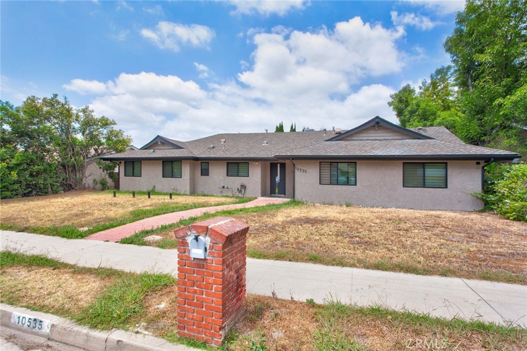 Welcome to this beautifully remodeled 3-bedroom, 2-bathroom home in the highly desirable neighborhood of Granada Hills. Designed with comfort and functionality in mind, this home is a perfect blend of modern upgrades and versatile living spaces.
Enjoy an open-concept layout featuring a sun-filled living area and a sleek open kitchen with quartz countertops, custom cabinetry, and stainless steel appliances—perfect for entertaining or everyday living. The home is equipped with soundproof windows throughout, providing peace and quiet while enhancing energy efficiency.
A bonus room has been transformed into a dedicated office—ideal for remote work or study. The detached garage has been fully converted into a stylish 1-bedroom, 1-bathroom guest house, perfect for extended family, guests, or potential rental income.
Step into the backyard oasis complete with a sparkling pool, a covered patio, and plenty of space to relax, entertain, or soak up the sun.
This turnkey Granada Hills gem is ready to welcome you home.