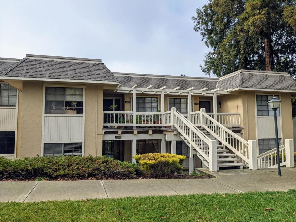 Lower Level Unit with Level Access from the Rear in Active Senior Community. One person to be 55+, other restrictions apply. Vinyl plank flooring, spacious living/dining area. Kitchen features a built-in microwave, dishwasher, refrigerator, and breakfast nook. Primary bedroom features a vanity, walk-in closet, and updated bathroom with shower/tub. Stall shower in hall bath. Second bedroom opens to the living room, can be used as an office, den, family room, or guest room if the folding doors are closed. Wet bar located in the hallway. Coin or app-operated laundry facility is located close by. Large rear patio with nice views. No dogs (cat ok). Available immediately.