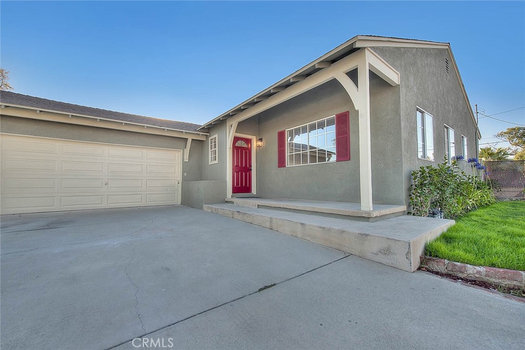 Pre-approved for ADU, Seller Financing is available. Call agent for details. Beautiful single family home in quiet Pomona neighborhood on large corner lot with rear access. Home has been completely renovated and restored to Like New condition. New interior and exterior paint with modern colors and new front yard landscaping makes this home a clear stand out in the neighborhood. New kitchen counters, new stainless steel appliances, new bathroom vanities, new sinks and fixtures, new flooring, new light fixtures and ceiling fan. Main features include 3 bedrooms, 2 baths, 1372 sqft, 2 car garage, indoor laundry room, large rear yard with rear access makes this a very unique and desirable property Motivated seller has priced the home below market. Call today, will sell fast.