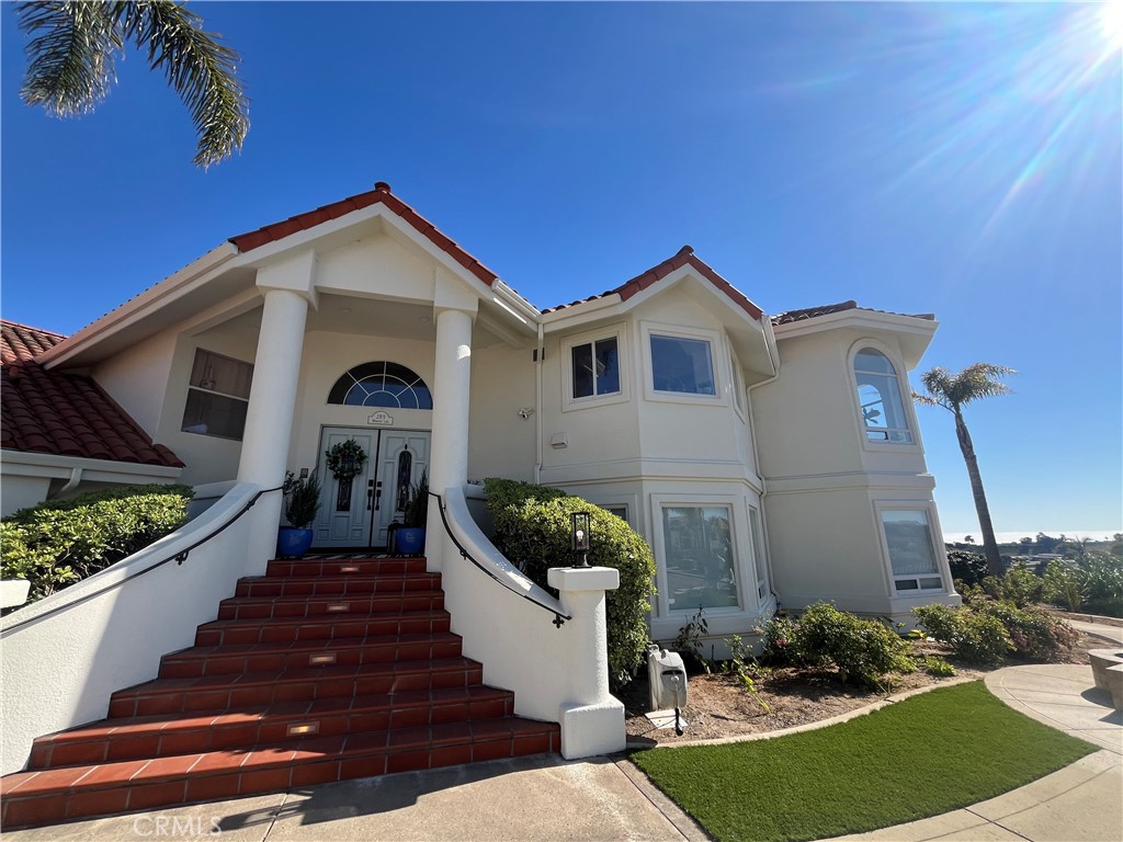 Welcome to 289 Mercedes Ln, a stunning residence nestled in the picturesque community of Arroyo Grande, California. This beautifully renovated home offers a blend of comfort, style, and convenience, with a panoramic ocean view perfect for families and individuals alike.
As you step inside, you’re greeted by a spacious and inviting living area, illuminated by natural light. The open floor plan seamlessly connects the living room to the dining area, making it ideal for entertaining or relaxing with loved ones. The kitchen is equipped with modern appliances, ample cabinetry, and a breakfast bar, perfect for casual dining.
The home features 4 bedrooms and 4 1/2 bathrooms, including a serene master suite with an en-suite bathroom, providing a private retreat. Additional rooms are generously sized, with flexibility for guests, a home office, or playroom.
Step outside on the second story deck to discover a panoramic ocean and city view, perfect for outdoor gatherings or peaceful evenings under the stars.
Located in a friendly neighborhood, this home is just minutes away from local parks, shopping, dining, and the stunning beaches of the Central Coast. Enjoy the charm of Arroyo Grande with its vibrant community events and scenic surroundings.
Don’t miss the opportunity to make this lovely home your own!