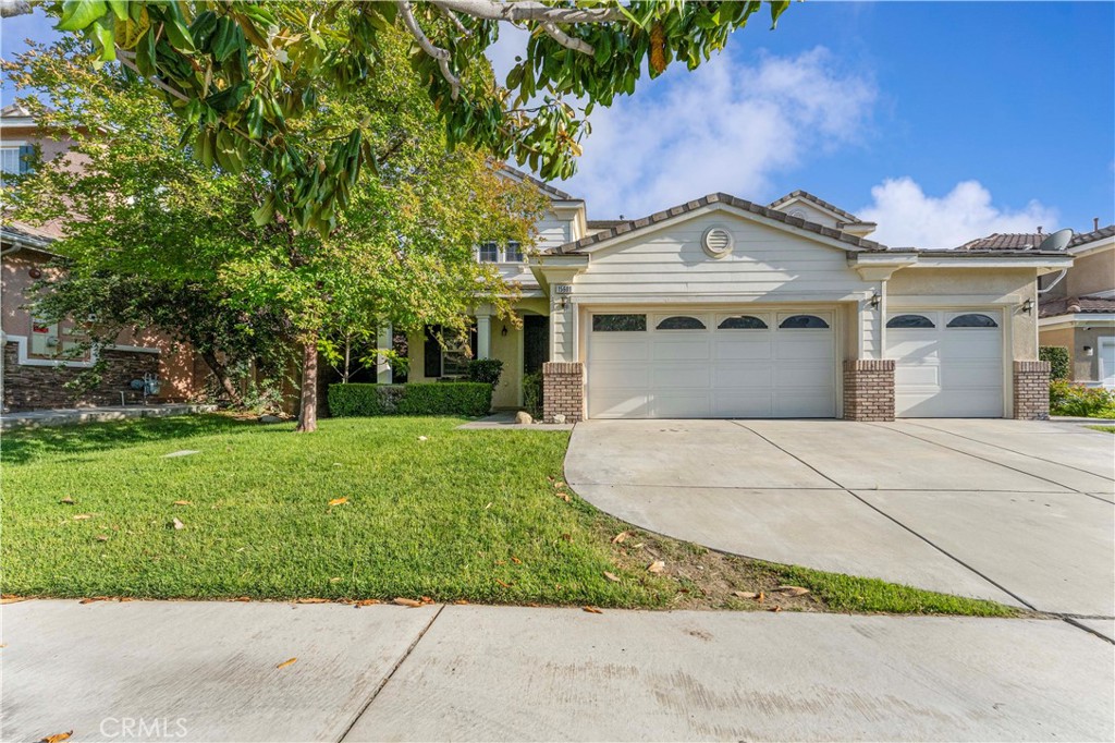 Immaculate and Spacious home in the highly desirable gated community of Citrus Heights in North Fontana. Newly painted and carpeted. Beautiful entry way with a porch leading to the living room and formal dining room. The kitchen features tile floors, granite countertops, upgraded cabinets, large island and pantry. Open floorplan, spacious family room with rock fireplace and many large windows providing plenty of natural lights. One bedroom, full bathroom and laundry room are on the first floor. The gorgeous staircase leads to the 2nd floor starting with a huge loft/game room. The grand main bedroom features high ceilings, his and hers walk-in closets with floor to ceiling mirrored doors leading to the spacious bathroom with walk-in shower, large soaking tub and double sink vanity. 2 large bedrooms and a full bathroom are also on the 2nd floor. The backyard provides plenty of space to BBQ, entertain and play. In addition to the close proximity to restaurants, shopping, freeways, schools and parks, this amazing Citrus Heights community is very well managed, keeping the HOA fees low and the grounds, streets, lights and parks meticulously maintained.