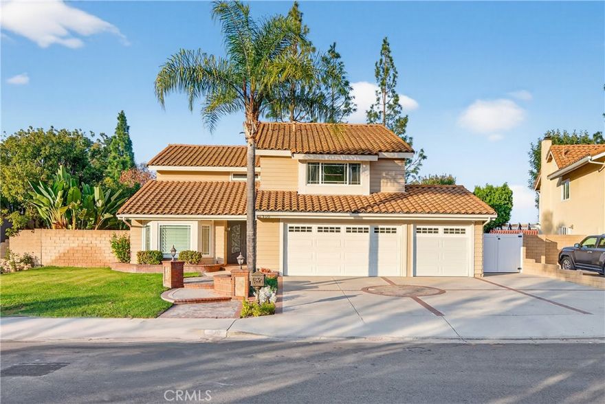 Tucked away on a quiet cul-de-sac in the heart of Anaheim Hills, this beautifully maintained home delivers the perfect blend of space, comfort, and Southern California lifestyle. Set on a 7,000 sq ft pool lot, this impressive 4 bedroom, 3 bath residence spans 2,758 sq ft and showcases pride of ownership throughout. Sun-filled living spaces create a warm and inviting atmosphere, ideal for both everyday living and entertaining. The large kitchen is designed for function and flow, offering abundant cabinet space and room to gather, perfect for home chefs and family meals alike. The living room features a built-in bar, making entertaining effortless and adding a unique touch for hosting friends or relaxing evenings at home. One of the home’s standout features is the incredible bonus room with bar, an entertainer’s dream and the perfect space for a pool table, game nights, movie marathons, or family gatherings. The primary suite is a private retreat, complete with a spacious walk-in closet and a spa-like bathroom featuring a jacuzzi tub and dual-sink vanity, offering comfort and relaxation at the end of the day. Step outside to your own backyard oasis, where a welcoming pool invites you to enjoy sunny afternoons and weekend entertaining. A large side yard with access adds flexibility for storage or future customization. Additional highlights include a 3 car garage, providing ample space for vehicles and storage. Located in one of Anaheim Hills’ most desirable neighborhoods, this home is close to top-rated schools, parks, scenic trails, shopping, and dining—while still offering the privacy and tranquility of cul-de-sac living. This is more than a home, it’s a lifestyle opportunity in Anaheim Hills that truly has it all.