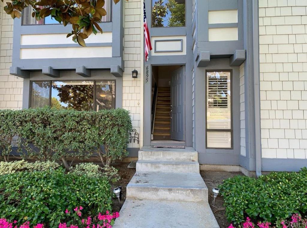 Ocean View townhome in Carlsbad Crest!! Resort style living with two pools, open space, and close proximity to the Beach!! Updated interior with large Kitchen/family room featuring a fireplace, updated Cherrywood cabinets, newer SS appliances. Breakfast bar opens to LR area, Entertainment Bar with TV and storage. Relax on the ocean view patio off the kitchen! Spacious LR! Generous primary bedroom offers ocean views and a large walk-in closet! Oversized one car garage! Convenient location to shopping and restaurants!! Views from both level! Available now!