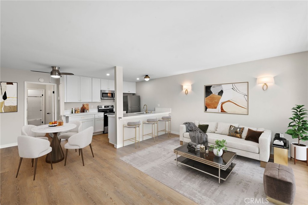 Be the first to live in this massive 2-bedroom 2-bathroom open and airy brand-new apartment home!!
Located in the sought-after Morena adjacent neighborhood, these designer homes at Stella Vista are true examples of best-in-class apartment luxury. The attention to detail and elegance in every corner of these large floorplans is truly impressive and all units at this complex were completely rebuilt under the direction of renowned designer, Rachel of Preen Design.
Unit thirty-five features an oversized bedroom and living room, a spacious dining area off the large kitchen, mirrored closet doors, a brand new in-unit Energy Star washer and dryer, all-new never-used energy-efficient appliances, an abundance of natural light, and posh fixtures throughout.
Stella Vista amenities include a beautiful community pool, a community laundry room for items you don’t want to wash in-unit, a soon-to-be-in-place dog washing station, community barbecues, a lounge area, and on-site parking, to name a few!
These beautifully reimagined apartment homes include a kitchen with plenty of designer countertop space, a dining room nook with a ceiling fan, and plenty of brand-new modern cabinets, with a dishwasher and built-in microwave. The bathroom has been fully renovated top to bottom with a large designer vanity, luxury tile, modern light, and bath fixtures.
Located less than .5 miles from the border of Morena and walking distance from the beautiful University of San Diego, Stella Vista Apartment Homes are as peaceful and serene as the open and outdoor feel throughout the Linda Vista neighborhood. Sitting on a mesa with views of San Diego and the Pacific Ocean, Linda Vista lives up to its name, which translates to "pretty view," and is minutes from everything you could ever need.
Claim your space in the completely reimagined apartment home and enjoy unparalleled living at Stella Vista!