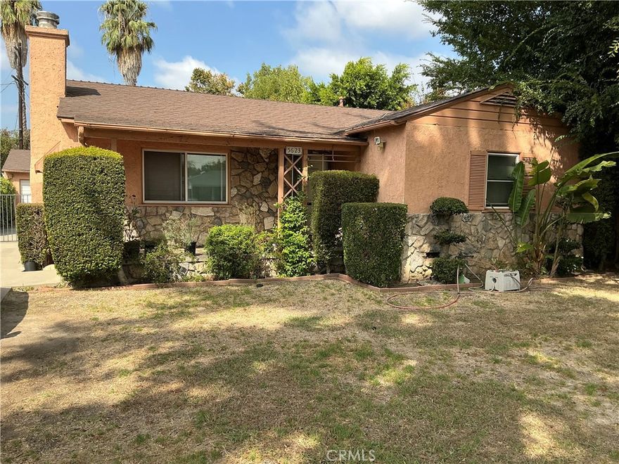 Charming traditional home on an expansive lot in a prime Sherman Oaks location. This property offers exceptional potential for a variety of buyers. For those looking to make this their forever home, it’s a wonderful opportunity to create a personalized dream residence. For investors or flippers, the home presents ample possibilities for expansion or renovation to maximize value. The detached double garage offers the potential for an Accessory Dwelling Unit (ADU), enhancing both space utilization and income opportunities. For builders, the generous lot invites endless possibilities—tear down and design a custom masterpiece. The existing home features a welcoming front porch that opens into a cozy living room with a fireplace, a dining area, three bedrooms, beautifully polished wood floors and newer dual paned windows. The outdoor space includes an electric car charger, a spacious patio and a grassy yard, ideal for relaxing or entertaining. The laundry area accommodates a side-by-side washer and dryer. Located within the highly regarded Kester Elementary School district, this superb location is moments from parks, major freeways, and the vibrant array of shops and dining options that Sherman Oaks is known for. Don’t miss this exceptional opportunity!
