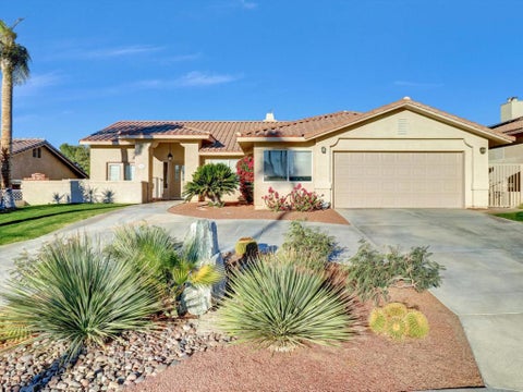 Photo of 8567 Clubhouse Boulevard, Desert Hot Springs, CA 92240 (MLS # 219150207DA)