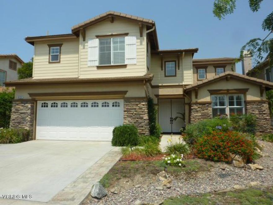 Original owner no longer needs such a spacious abode with 5 bedrooms, 3 baths plus good-sized loft & has decided to downsize. Almost 3300 SF, located in the prime Groves neighborhood in east Ventura. From the charming, drought-tolerant front landscape to the welcoming, tastefully landscaped, private backyard featuring custom pergola that is perfect for family relaxation or even a festive wedding reception, the details have not been spared. Two bedrooms & full bath downstairs for enhanced versatility or 2-family living. Gourmet, island kitchen featuring custom cabinets, new Bosch dishwasher, overhead pot rack, loads of storage & counter space, which opens to the spacious family room with a cozy fireplace. Don't forget the dual pane windows, ceiling fans, oak floors, over-sized direct-access garage. Even has a separate utility room complete with ample storage cabinets & sink with tiled counter. Enter the sumptuous master suite via double doors. Master bath features Roman tub, separate shower with rain-effect shower head & a walk-in closet to die for. Much of the home's interior has been freshly painted as well as new door hardware installed. Brand new carpet upstairs!