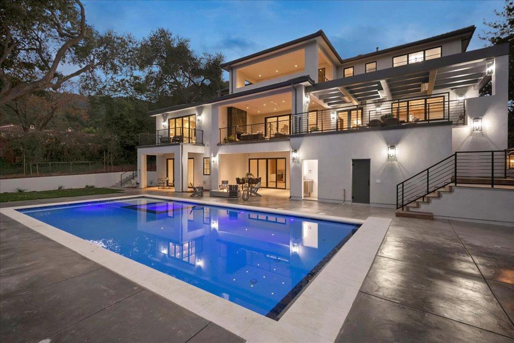 A once in a lifetime opportunity to own a brand new contemporary masterpiece in one of the most prestigious estate neighborhoods in the Silicon Valley*No expense spared, impeccable quality, craftsmanship, technology, & modern-day luxury throughout creating a comfortable & entertaining ambience*Located on 1.2 pristine acres w/ city light views, this 10,179 SQFT masterpiece designed by Gary Kohlsaat & is built by Six Sigma Construction*Excellent contemporary floor plan w/ phenomenal architectural design featuring 8 bedrooms, 13 designer bathrooms, immense great room, fantastic bonus room/billiards room/in-law quarters, amazing office/library, & an upstairs family room*A palette of wood, stone, metal, glass, & fire is harmoniously woven together both indoors & outdoors*Enormous open epicurean kitchen w/ Thermador & Miele appliances, exquisite cabinetry & an enormous butler's pantry*Large 4-car garage w/ separate storage*Excellent indoor/outdoor living areas w/ city light views, outdoor kitchen, & resort-like pool & spa*Distinguished Saratoga Schools*Minutes to downtown Saratoga & Los Gatos* Convenient elevator & double staircase for all three levels*Sophisticated style & quality, along with artistically curated materials, blend seamlessly to create this extraordinary estate