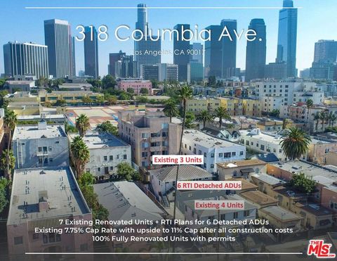 Photo of 318 Columbia Avenue, Los Angeles, CA 90017 (MLS # 26658625)