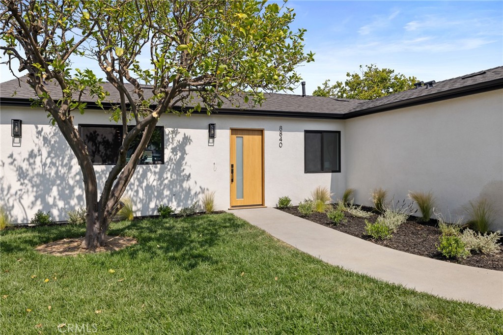 Welcome to 8840 & 8838 Valjean Avenue, an exceptional and fully reimagined multi-unit property located in the heart of North Hills. Boasting a total of 5 bedrooms, 5 bathrooms, and approximately 2,631 square feet of combined living space, this unique compound offers a rare blend of comfort, versatility, and income-generating potential—perfect for multi-generational living, investors, or homeowners seeking added flexibility. The beautifully updated main house spans 1,845 sq ft and features 4 spacious bedrooms and 3 well-appointed bathrooms. Nearly every inch of this home has been thoughtfully upgraded, offering a fresh, modern feel with all the comforts of a newly built residence. The open-concept layout flows seamlessly from the bright living area to the stylish kitchen and dining space, making it ideal for entertaining and everyday living. Adjacent to the main home is a permitted ADU (Accessory Dwelling Unit) offering 1 bedroom, 1 bathroom, and 390 sq ft of living space. Perfect for guests, rental income, or extended family, the ADU has its own entrance and private amenities, offering both independence and convenience. Tucked away in the rear of the property is a detached studio complete with its own full kitchen, bathroom, and private backyard. At 396 sq ft, this space is perfect as a guest suite, creative workspace, or an additional rental opportunity. The studio's dedicated yard area adds a rare level of privacy not often found in similar configurations. Step outside to discover a gated pool area that serves as a private retreat—ideal for relaxing, entertaining, or soaking up the sun. A charming pergola offers a shaded area for outdoor dining or lounging, enhancing the property's resort-style ambiance. From its modern finishes and smart layout to its income potential and outdoor amenities, this property truly feels like a brand-new home. Whether you're looking to live in one unit and rent the others or house multiple generations under one roof, 8840 & 8838 Valjean Ave offers the ultimate in flexibility, function, and style. Don’t miss your chance to own this rare gem in a centrally located North Hills neighborhood.