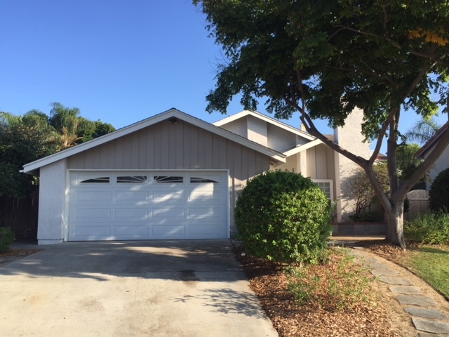 Home features fireplace, remodeled bathrooms and kitchen, stainless steel appliances, granite counter tops, wood and tile floors, washer/dryer hookups. A/C, 2 car garage has cabinets for storage and back yard has mature avocado & apple trees, 2 large planter boxes for a nice garden! Available Oct 24th 1yr lease $30 application fee, no prior evictions, credit check pets ok with approval & additional deposit tenants to pay all util Neighborhoods: la costa
