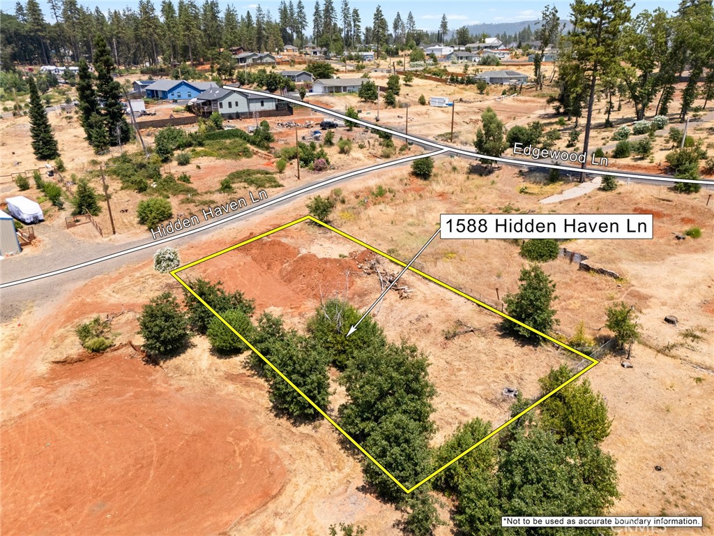This spacious lot of .27 acres is ready for your vision! Set on a private cul-de-sac this location makes for the perfect spot to build your custom home. PID in place and septic system (condition currently unknown) and other utilities available. This peaceful lot is waiting for you to bring it back to life. The lot next door at 1576 Hidden Haven Ln is also being sold separately. It is 1.32 acres for $35,500. MLS # SN25154786. Together you would have 1.59 acres to create your dream retreat and private oasis. Don't miss this opportunity.