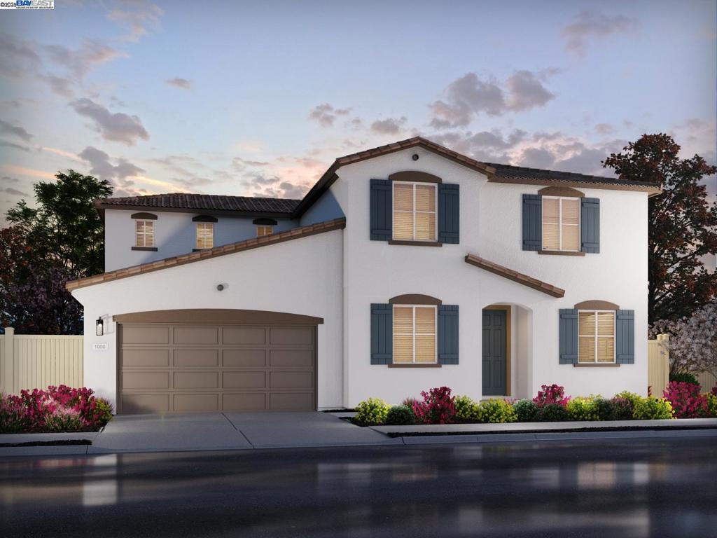Brand new, energy-efficient home available by Apr 2025! Live.Now Elemental- Z20. Two Story Spanish. Host guests and loved ones in this entertainer-friendly floorplan featuring a spacious, high-end kitchen that opens up into the dining and great rooms. The entry-level bedroom with full bathroom allows for a comfortable stay for overnight guests. Heston at Machado Ranch is one of two, new communities now selling in Manteca, CA. Heston offers both single and two-story floorplans including versatile flex and loft spaces; perfect for an in-home workspace, an oasis to create a cozy reading den or a kick-back media lounge. The three-bay, tandem garage space is fit for an outdoor enthusiast’s recreational equipment or a DIYer’s dream workspace. Each of our homes is built with innovative, energy-efficient features designed to help you enjoy more savings, better health, real comfort and peace of mind.