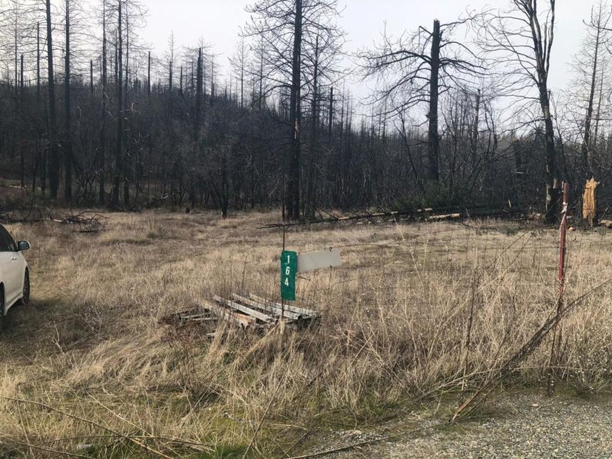 This nice 3+ acre land has lots of potential. Mostly are lever area and perfect for rebuilding. This lot previously had 4 bedroom home with a well and septic, the house was burned down in the 2020 Bear Fire. The public public electrical service has been restored at the street. It is a great community to invest or to make a home of yourself. FINANCING AVAILABLE!!!