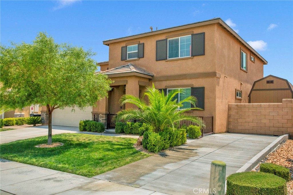 Turn-Key Beauty with Modern Upgrades & Energy Savings!
Welcome to this immaculate move-in ready home that truly reflects pride of ownership! Boasting 4 spacious bedrooms, 3 full bathrooms, and a large loft, this stunning property offers over 2,700 sq. ft. of thoughtfully designed living space.
Step inside to a bright and open floor plan, featuring a stylish kitchen with a center island, custom lighting, and ample room for entertaining. Enjoy like-new carpet, fresh upgraded paint throughout, and a layout perfect for both daily living and hosting guests. One bedroom & full bathroom located on the first level!! Outside, you’ll love the mature landscaping in both the front and backyard, a gated front porch, and a large shed for extra storage. The 2-car garage provides plenty of parking, and the fully paid-off solar system along with an EV charger ensures energy efficiency all year round.