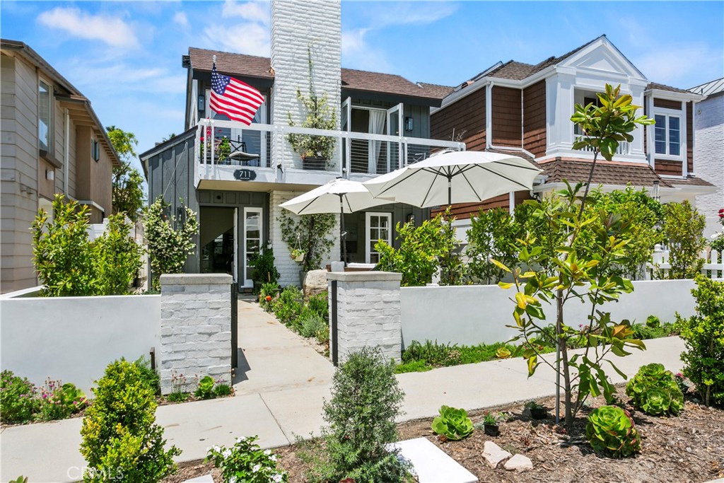 This beautifully re-imagined 3-bedroom, 2.5-bath front unit home offers an expansive 1,950 square feet of stylishly renovated living space. The oversized layout is complemented by a thoughtfully designed interior featuring a walk-in wine fridge, full wet bar, Viking appliances, and elegant stone countertops throughout the kitchen and baths. The spacious primary suite includes a private balcony retreat, perfect for unwinding. The fully renovated exterior is equally impressive—tranquil and inviting—with a peaceful water fountain, built-in BBQ, cozy firepit, and multiple seating areas thoughtfully placed throughout the property for relaxing or entertaining. Ideally located within walking distance of the Goldenrod Footbridge for direct beach access and just moments from local favorites like SummerHouse, Zinc Café, and more. Available September 1st for 6 month+ lease.